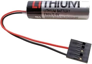 TOSHIBA ER6VC3N ER6V/3.6V 2Ah+JAE5PIN The PLC battery CNC for Yaskawa Fast Ship - Picture 1 of 5