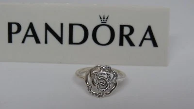 New NO BOX Pandora  Size 50 Shimmering Delicate Rose CZ Ring 190949CZ - Image 1 of 4