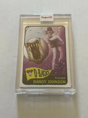 TP70 Topps Project 70 Randy Johnson 214 Alex Pardee 9,292 Print Run HALL OF FAME - Image 1 of 4