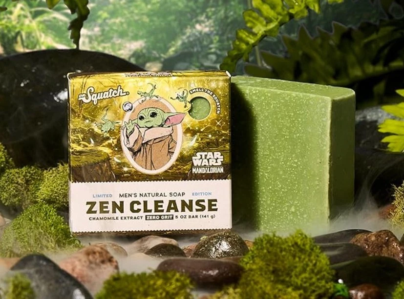 Dr. Squatch Ltd Ed. Bar Soap Zen Cleanse Mandalorian Zero Grit 5oz - Image 1 of 1