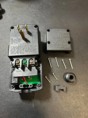 INTEX GFCI Plug Replacement 15 Amp 3 Prong GFI Waterproof Circuit Breaker UL Listed fo