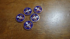 ESCUDEROS COLOMBIANOS CABALLEROS DE COLÓN ESTO DIGNUS SELLO CENTRAL? BX 4 - Imagen 1 de 2