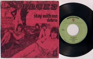 ROD STEWART / FACES 'Stay With Me / Debris' 1971 Dutch 7" Vinyl - Bild 1 von 1
