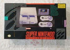 Super Nintendo Entertainment System SNES NEW MINT 1st RELEASED 