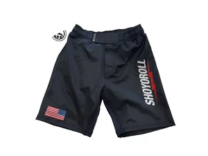 DEFCON x SHOYOROLL No Gi Grappling Shorts - Black - Small - New w Tags - Picture 1 of 6