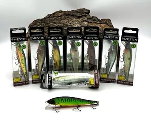 Westin Jerkbite SR 11cm 13,5g 12 Farben Twitchbait Wobbler Jerkbait DER ANGLER - Bild 1 von 13
