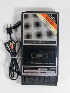  General Electric Silhouette 5 Cassette Tape Recorder Player Model 3-5151B WORKS