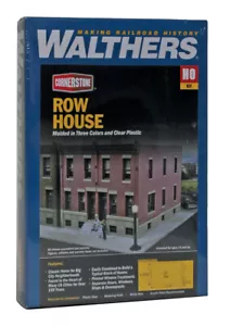 NUEVO HO Walthers #933-3778 kit de casa a fila - Imagen 1 de 2