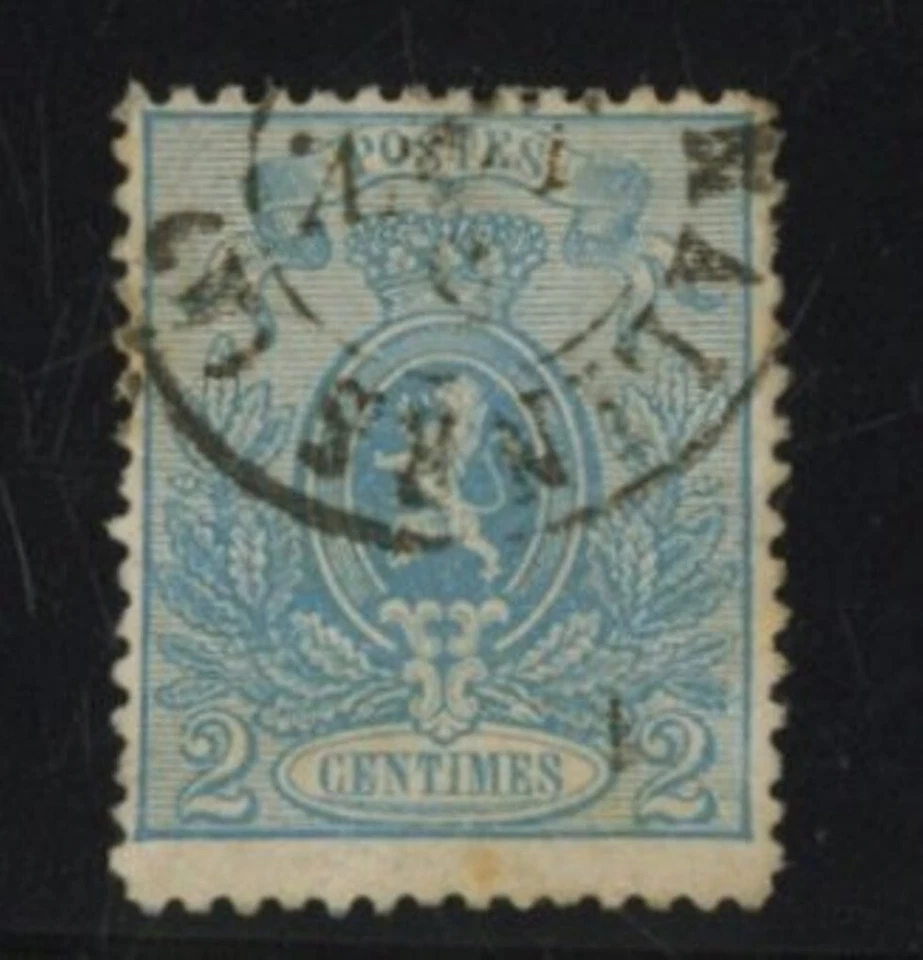 Belgium 1865 good stamp very fine Used perf 14.5x14. Cat Val 115€ - Image 1 of 1