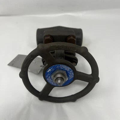 OMB VALVE A105N Class 800 New 1"VALVE 810 STEM 410 A105N New Old Stock - Image 1 of 4