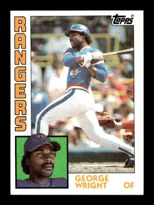 1984 Topps George Wright   #688