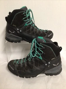 Salewa Alp Trainer Mid GTX Hiking Boots Womens US 7.5 EU 38.5 - Picture 1 of 8