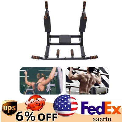 Настенное крепление PullUp Bar Power Tower для подбородка погружения тренажерного зала фитнеса тренировок 200 кг - Изображение 1 из 4