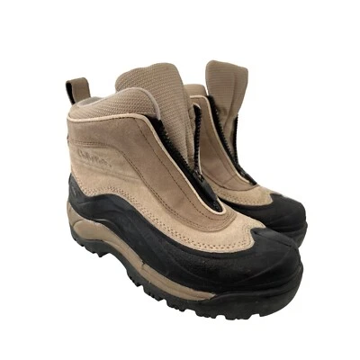 Cabelas Dry Plus Thinsulate Botas de Invierno Mujer 6.5 Beige Negro Impermeable Gamuza Foto 1 de 4