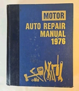 Motor Auto Repair Manual 1976 39th Edition First Printing Hardcover  - Imagen 1 de 11