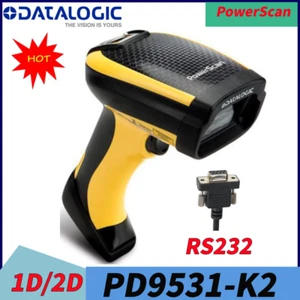 Datalogic PowerScan PD9531-K2 Imager 2D Handheld Barcode Scanner W/ RS232 Cable - Picture 1 of 5