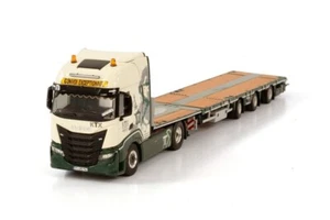 Iveco S-Way High Megatrailer Flatbed  Transport KTX WSI Models wsi 01-3831 - Picture 1 of 3
