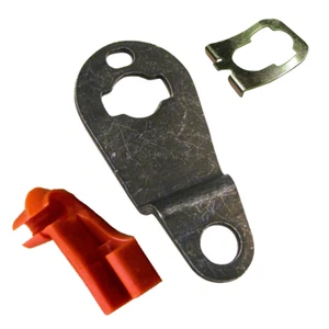 Strattec GM LH Driver Door Lock Pawl Metal Lever Cam Plastic Rod Retainer Clip - Foto 1 di 3