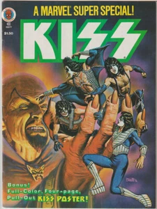 KISS Original 1978 Marvel Comic Book With Poster - Picture 1 of 2