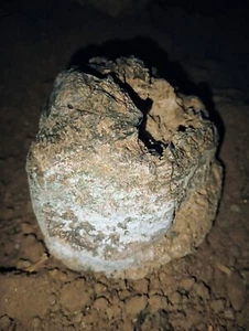 Prehistoric Dino Egg, Charred. Hand Picked In AZ. Unique. Free Ship - Picture 1 of 6