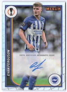 Topps Merlin UCC 2023-24 Evan Ferguson Auto - Picture 1 of 2
