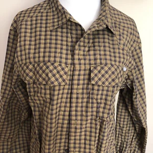 Men’s Shirt - Medium L/S COLUMBIA - Button Down Shirt - Vented - Picture 1 of 6
