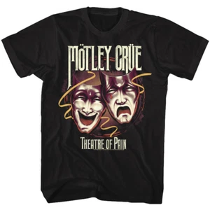 Motley Crue Theatre of Pain Adult Black Tall Shirt - Picture 1 of 1