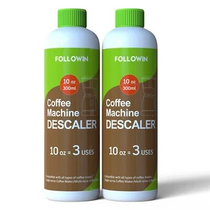 Coffee Machine Cleaner and DescalerEspresso Coffee Maker Cleaner2 Pack & 6 Us... - Picture 1 of 6