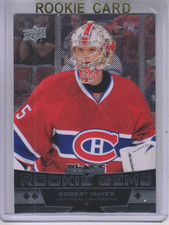 2012-13 Black Diamond Canadiens Hockey Card #194 Robert Mayer Rookie 