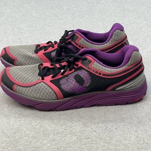Pearl IZUMI Project Emotion EM Road M3 Running Shoes Womens 10.5 Grey Pink Trail - Picture 1 of 12