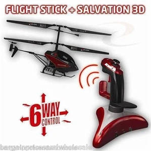 i-Bladez Flightstick and Salvation 3D Helicopter 6 Ways To Control Cool Gagdet - Picture 1 of 1