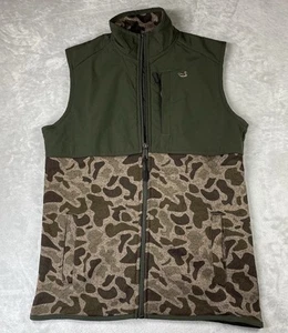 Southern Marsh Fieldtech Old School Camo Vest Youth Large - Picture 1 of 8