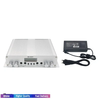 25W FM Transmitter Stereo PLL Broadcast Radio Station with DC Power Supply - Image 1 of 4