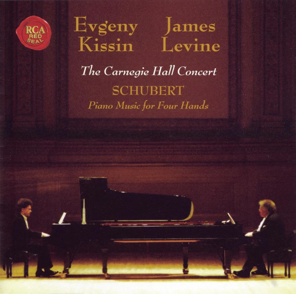 Evgeny Kissin and James Levi Schubert: Piano Music for Four Han (CD) (US IMPORT) - Image 1 of 1