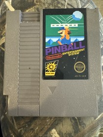VIDEOJUEGO PINBALL CL&Aacute;SICO ORIGINAL Sistema Nintendo 1985 CARTUCHO NES HQ