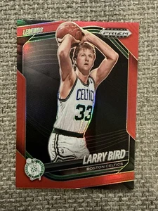 2024-25 Panini Prizm Black Basketball Larry Bird Red Prizm /299 Celtics 🔥🔥 - Picture 1 of 2