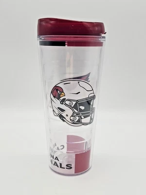 Vaso de pared doble con tapa marca Rico NFL Arizona Cardinals 22 OZ - NUEVO Foto 1 de 4