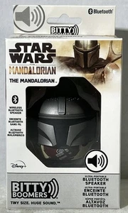 Star Wars Mandalorian Bitty Boomers Ultra Portable Bluetooth Speaker Disney - Picture 1 of 6