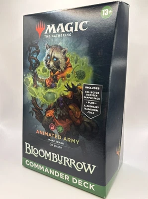 Mazzo Commander Deck Bloomburrow - Animated Army - Magic The Gathering ENG mtg - Immagine 1 di 4