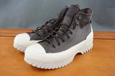 Zapatos Converse Chuck Taylor All Star con tacos para mujer talla 8,5 botas de cuero marrón Foto 1 de 4