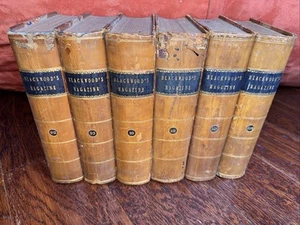 Rare 1862-1870 Blackwoods Edinburgh Magazine Antiquarian Book Lot Of 6 - Picture 1 of 11