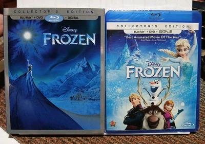 Disney - Frozen - Blu-ray, DVD, & Digital - Collector’s Edition - New Sealed Foto 1 de 4
