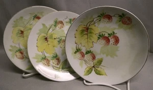Set of 3 Royal Altenburg Bone China-DENMARK Dessert / Bread Dish-Signed Vintage - Picture 1 of 1