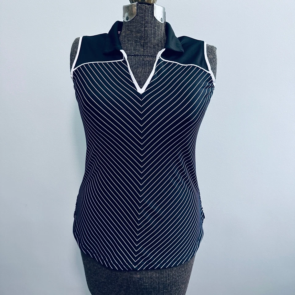 Tanque de golf Pebble Beach cuello negro Foto 1 de 4