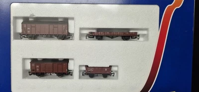 Tillig   PMT TT 01349 DRG 4er Set Güterwagen - Neuwertig, OVP ungeöffnet - Bild 1 von 4