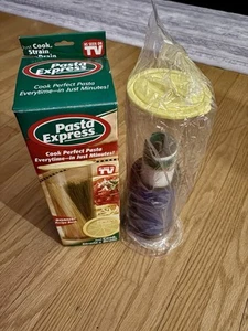 Pasta Express As Seen on TV Pasta Noodles Cooker Container Spaghetti Never Used! - Picture 1 of 2