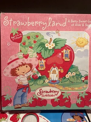 Strawberryland Strawberry Shortcake Hide & Seek Game 2003 Complete VTG - Image 1 of 4