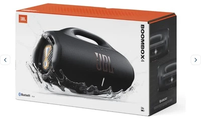 JBL BOOMBOX 4 SCHWARZ BLUETOOTH LAUTSPRECHER - Bild 1 von 4
