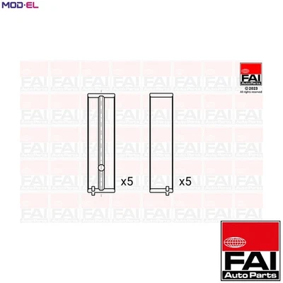 CRANKSHAFT BEARING BM1150-STD STD FOR AJ20D4 2.0L 204DTD 2.0L 4cyl - Image 1 of 4