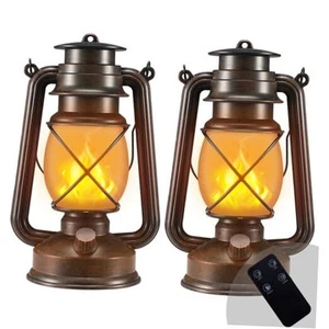 Outdoor Lantern Hanging Vintage Led Waterproof Camping Lamps with Dancing - Picture 1 of 7